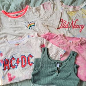 Girls size XL shirt lot, old navy